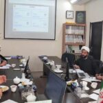 نشست مشترک رئیس مرکز امور نخبگان و استعدادهای برتر و معاون تبلیغ حوزه‌های علمیه
